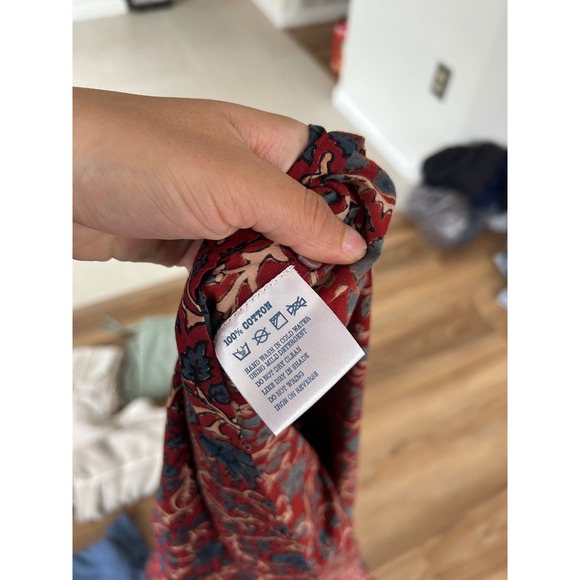 Hill House Matilda Mini Dress Tartan Plaid Metallic Puff Sleeve preppy small - Picture 9 of 9